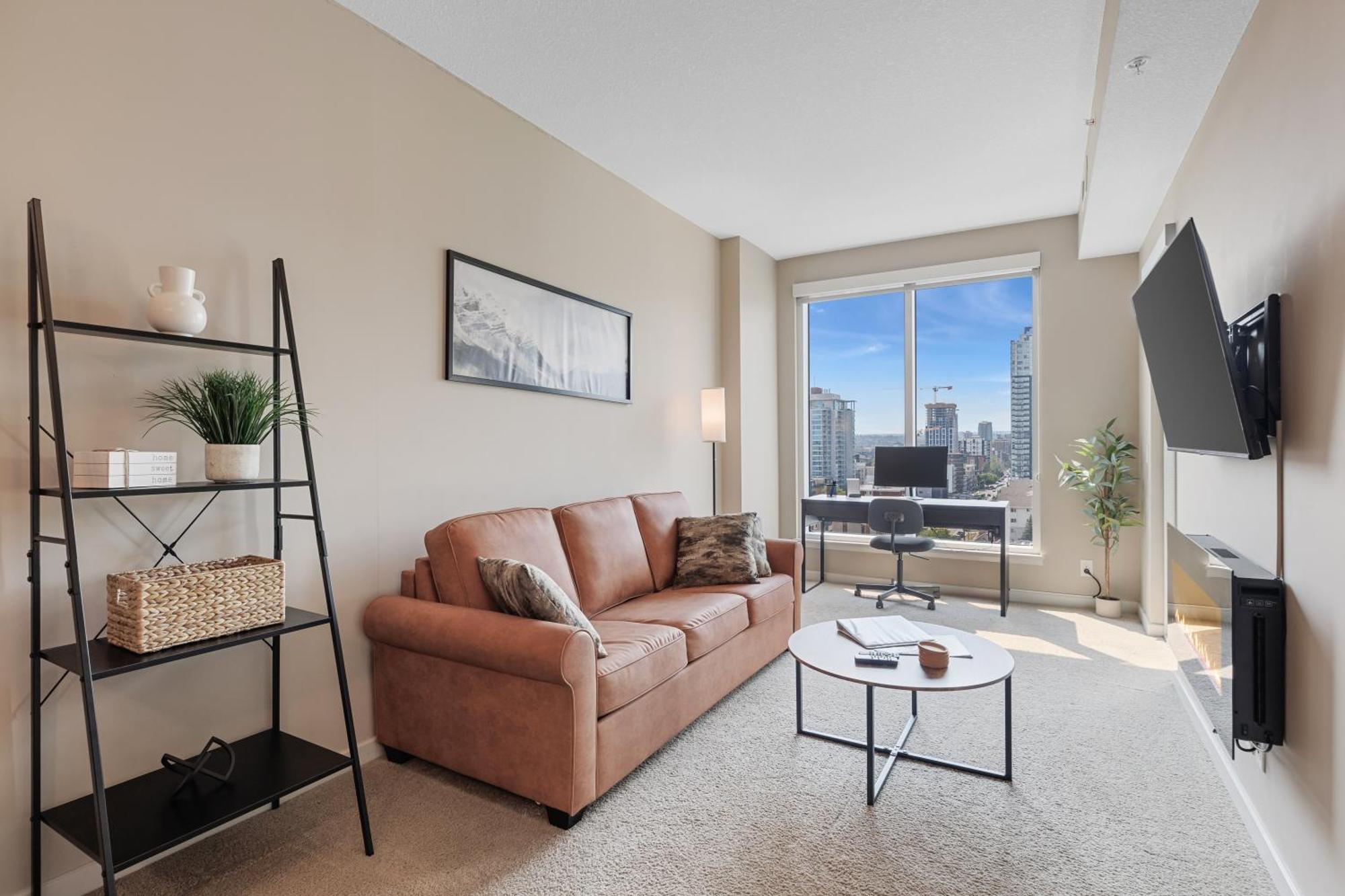 Heart Of Downtown Calgary Spacious Luxury Condo With Stunning Views And Premium Amenities Exterior foto